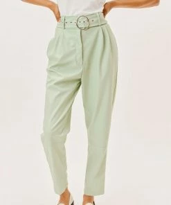 For Love & Lemons women Talia Pant In Green