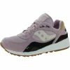 Saucony Shadow 6000 Womens Suede Workout Athletic and Training Shoes