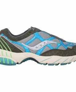 Saucony Grid Web Grey/Olive-White S70598-1 Men's