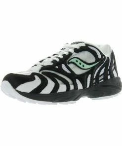 Saucony Grid Azura 2000 Mens Calf Hair Trainer Running Shoes