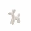 Interior Illusion Plus Interior Illusions Plus White Mini Balloon Dog Bank 7.5" tall
