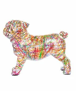 Interior Illusion Plus Interior Illusions Plus Expressionist Standing Bulldog - 9" long