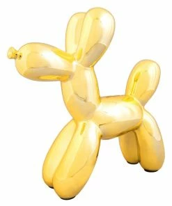 Interior Illusion Plus Interior Illusions Plus Gold Balloon Dog Bank - 12" tall