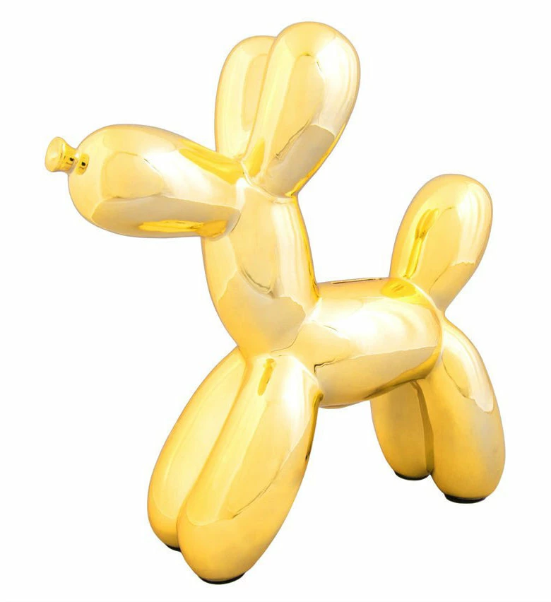 Interior Illusion Plus Interior Illusions Plus Gold Balloon Dog Bank - 12" tall 1 Interior Illusion Plus Interior Illusions Plus Gold Balloon Dog Bank - 12" tall