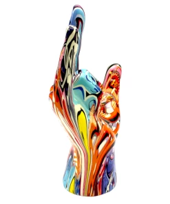 Interior Illusion Plus Interior Illusions Plus Street Art Rock On hand Tabletop Jumbo - 11" tall -Sports Shoes Store 1dff65b2a75a4edcb28c276dd2446f03 1080x