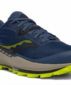 Saucony Men'S Peregrine 11 Running Shoe in Storm Gravel