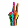 Interior Illusion Plus Interior Illusions Plus Graffiti Peace Sign Tabletop - 9" tall