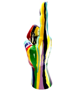 Interior Illusion Plus Interior Illusions Plus Graffiti Rock On hand Tabletop Jumbo - 11" tall -Sports Shoes Store 2ae5eb84835a448cb0782e22ca9bb3dc 1080x