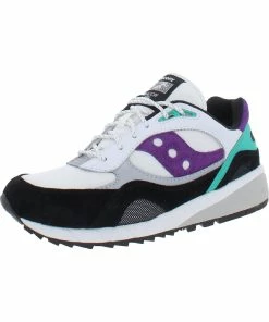 Saucony Shadow 6000 Mens Suede Workout Running Shoes