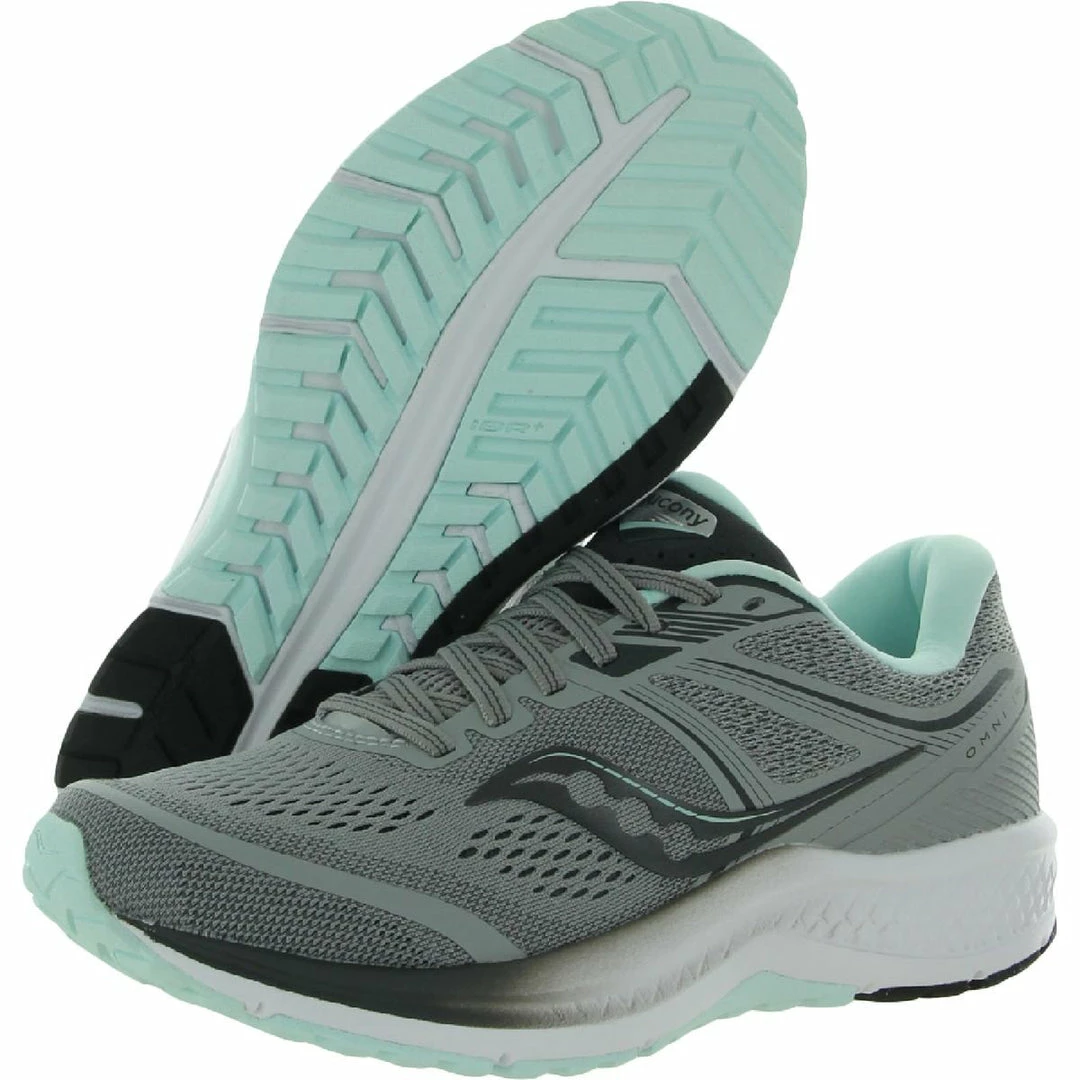 Saucony Omni 19 Womens Running Fitness Athletic and Training Shoes 2 Saucony Omni 19 Womens Running Fitness Athletic and Training Shoes - Image 2