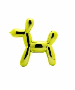 Interior Illusion Plus Interior Illusions Plus Lime Mini Balloon Dog Bank 7.5" tall