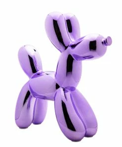 Interior Illusion Plus Interior Illusions Plus Lavender Balloon Dog Bank - 12" tall