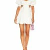 For Love & Lemons women Arya Mini Dress in White