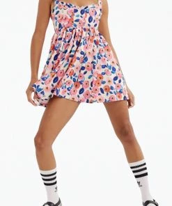 For Love & Lemons women Gianna Mini Dress In Pink