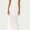 For Love & Lemons women Joelle Maxi Dress In White