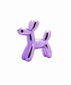 Interior Illusion Plus Interior Illusions Plus Lavender Mini Balloon Dog Bank 7.5" tall