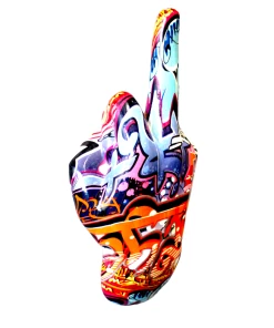 Interior Illusion Plus Interior Illusions Plus Street Art Middle Finger hand Wall Mount - 9" tall -Sports Shoes Store 4f1d33fc954c412bb03af0ab061989ca c74fb461 22ba 479d 91da b643e1194e27 1080x