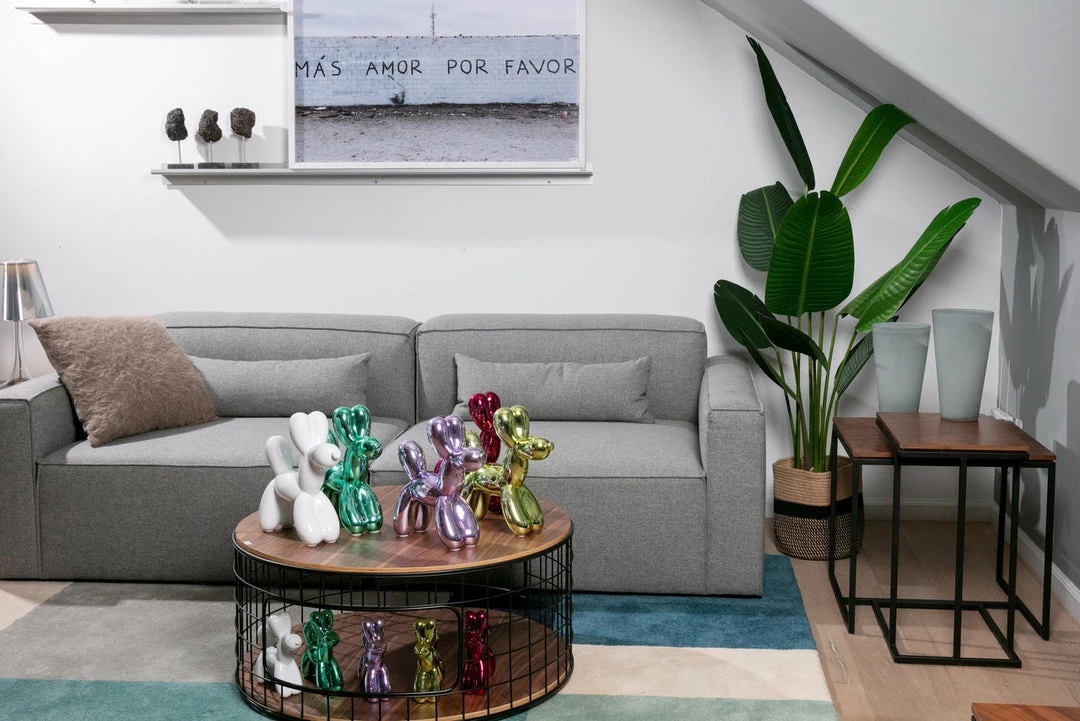 Interior Illusion Plus Interior Illusions Plus Lime Balloon Dog Bank - 12" tall 4 Interior Illusion Plus Interior Illusions Plus Lime Balloon Dog Bank - 12" tall - Image 4