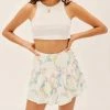 For Love & Lemons women Majorie Mini Skirt in Ivory