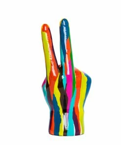 Interior Illusion Plus Interior Illusions Plus Graffiti Peace Sign Tabletop - 9" tall -Sports Shoes Store 60dbc4f632c34b1ba92d2d9ae9902d49 1080x