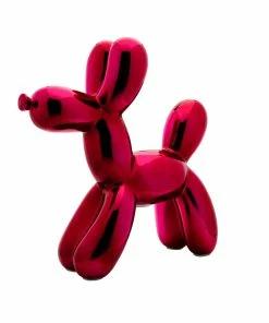Interior Illusion Plus Interior Illusions Plus Plum Balloon Dog Bank - 12" tall