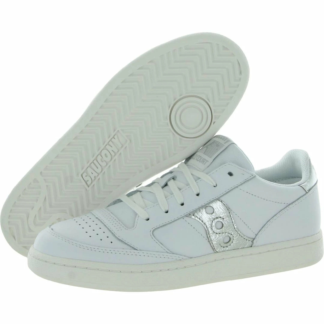 Saucony Jazz Court Womens Leather Metallic Casual and Fashion Sneakers 3 Saucony Jazz Court Womens Leather Metallic Casual and Fashion Sneakers - Image 3