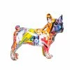 Interior Illusion Plus Interior Illusions Plus Street Art Bulldog Ears Up Dog - 9" long
