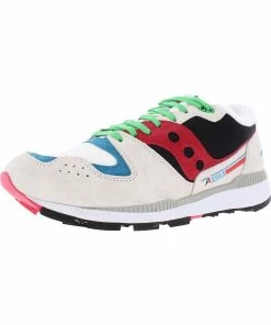 Saucony Azura Mens Faux Suede Lifestyle Casual and Fashion Sneakers