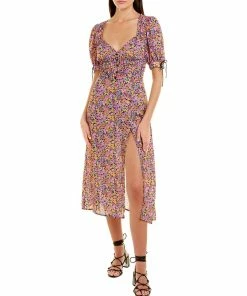 For Love & Lemons women For Love and Lemons Maud Midi Dress