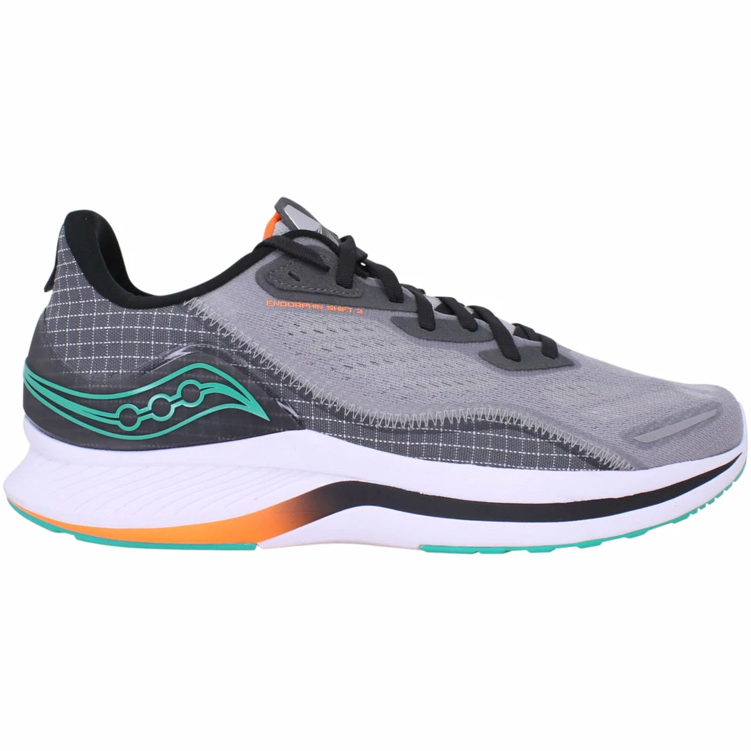 Saucony Endorhin Shift 2 Grey/White-Green S20689-20 Men's 1 Saucony Endorhin Shift 2 Grey/White-Green S20689-20 Men's