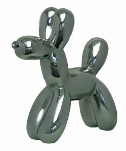 Interior Illusion Plus Interior Illusions Plus Graphite Balloon Dog Bank - 12" tall