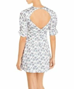 For Love & Lemons Womens Floral Open Back Mini Dress -Sports Shoes Store 9f34df8c178e40f380701f538443830f 1080x