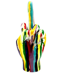 Interior Illusion Plus Interior Illusions Plus Graffiti Middle Finger Tabletop Jumbo - 11" tall