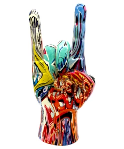 Interior Illusion Plus Interior Illusions Plus Street Art Rock On hand Tabletop Jumbo - 11" tall