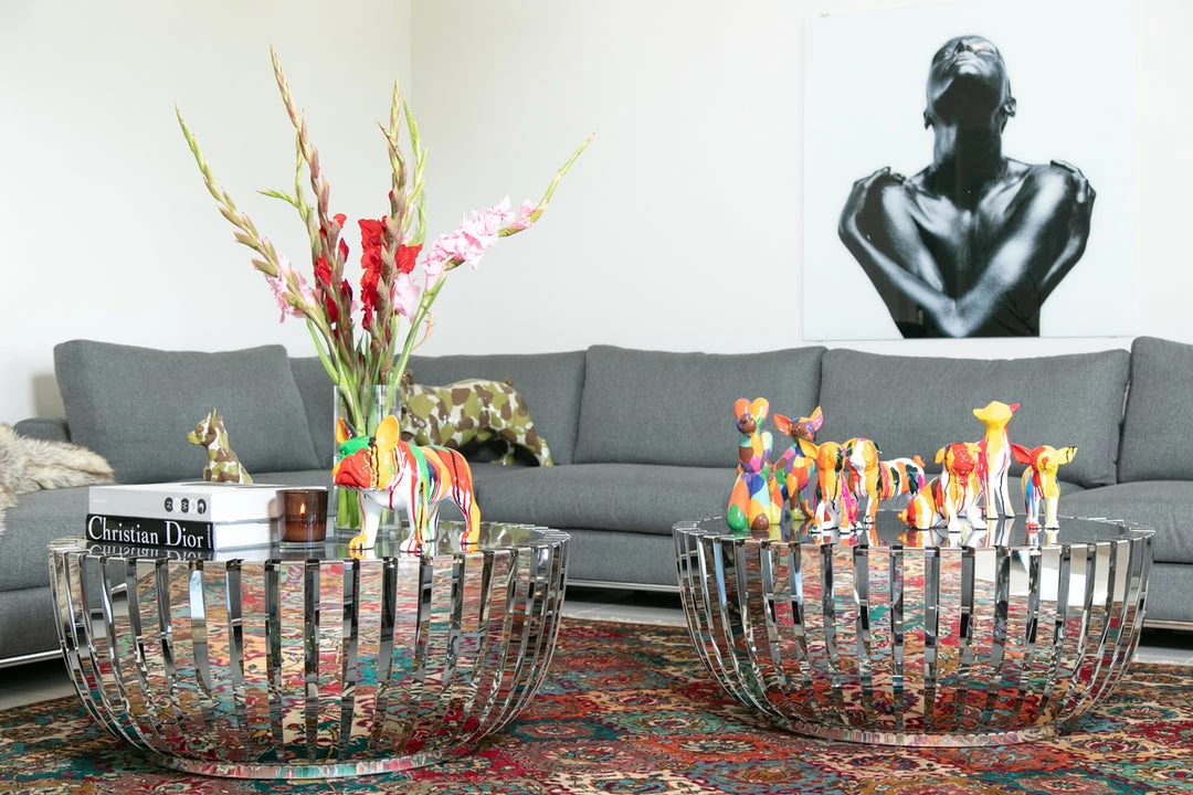 Interior Illusion Plus Interior Illusions Plus Standing Chihuahua Splatter Art Dog - 8.5" long 4 Interior Illusion Plus Interior Illusions Plus Standing Chihuahua Splatter Art Dog - 8.5" long - Image 4