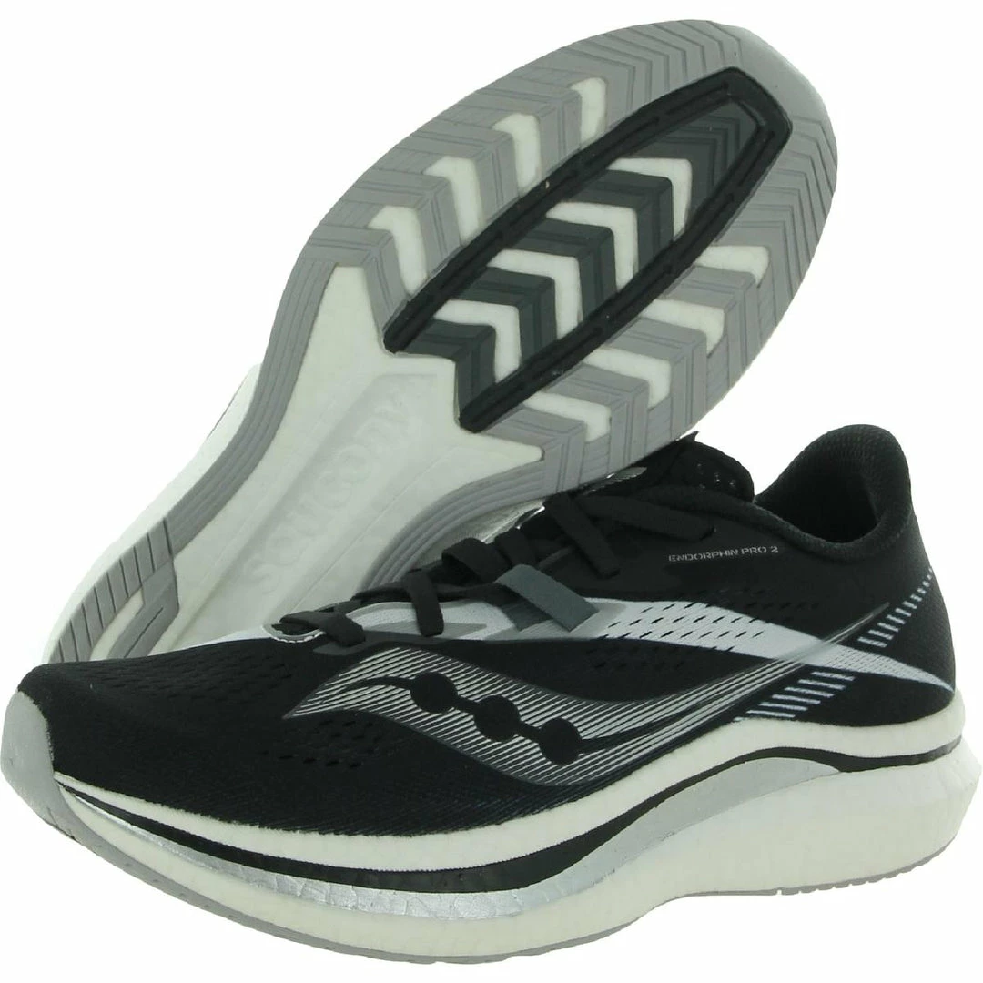Saucony Endorphin Pro 2 Womens Fitness Workout Running Shoes 2 Saucony Endorphin Pro 2 Womens Fitness Workout Running Shoes - Image 2