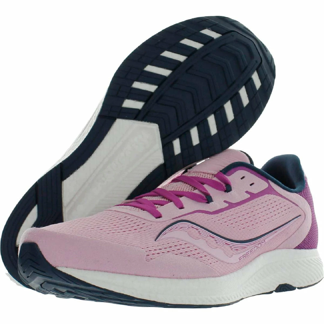 Saucony Freedom 4 Womens Mesh Gym Running Shoes 2 Saucony Freedom 4 Womens Mesh Gym Running Shoes - Image 2