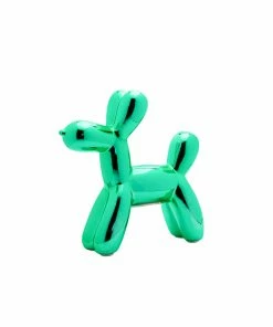 Interior Illusion Plus Interior Illusions Plus Teal Mini Balloon Dog Bank 7.5" tall