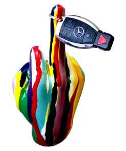 Interior Illusion Plus Interior Illusions Plus Graffiti Middle Finger hand Wall Mount - 9" tall