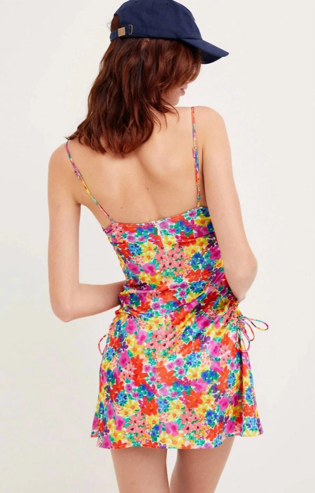women For Love & Lemons Merrill Mini Dress in Vibrant Floral 2 women For Love & Lemons Merrill Mini Dress in Vibrant Floral - Image 2