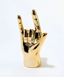 Interior Illusion Plus Interior Illusions Plus Gold I Love You hand Tabletop decor - 9" tall