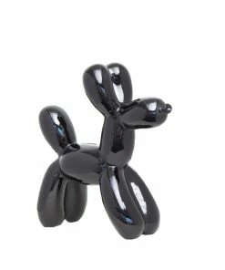 Interior Illusion Plus Interior Illusions Plus Black Balloon Dog Bank - 12" tall