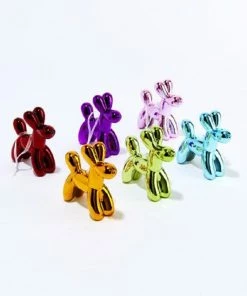 Interior Illusion Plus Interior Illusions Plus Holiday Balloon Dog - 3.25" tall (6 Pack)