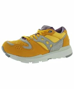 Saucony Azura Weathered Luxury Mens Leather Fitness Sneakers