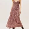 For Love & Lemons women Joelle Maxi Dress In Multi