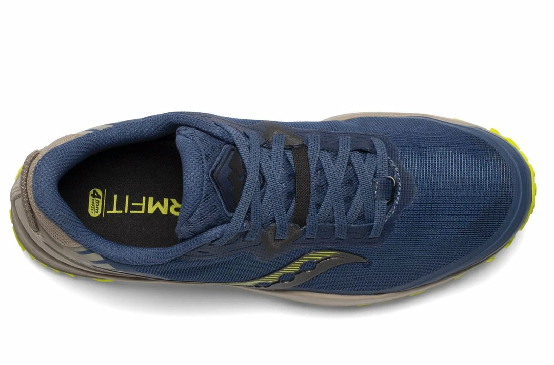 Saucony Men'S Peregrine 11 Running Shoe in Storm Gravel 3 Saucony Men'S Peregrine 11 Running Shoe in Storm Gravel - Image 3